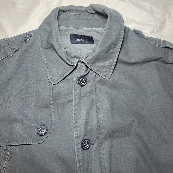 Zara Man XXL Coat Grey - Picture 1 of 16